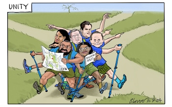 Blower cartoon, July 31
